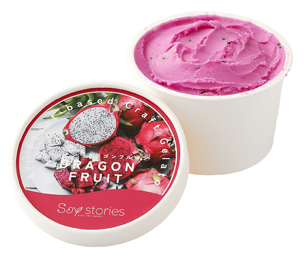Juicy Dragon Fruit rice flour gelato