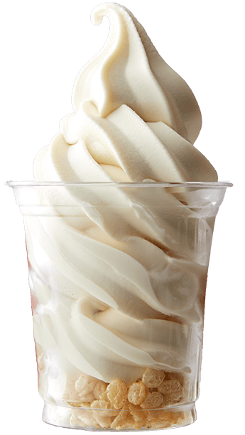 Large soy milk soft serve